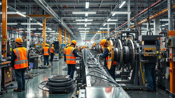 Top conseils pour le tirage de câbles sur chantiers industriels
